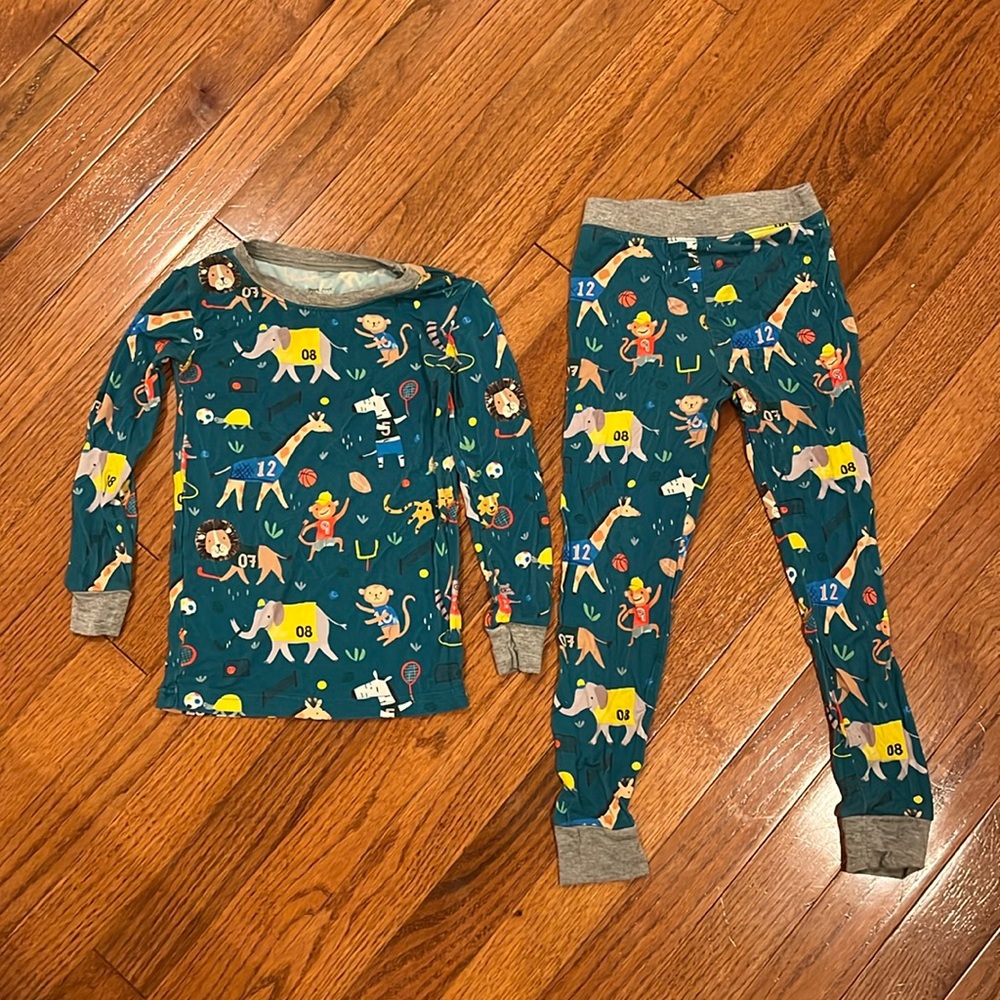 Little Sleepies Animal Print Long Sleeve Pajamas